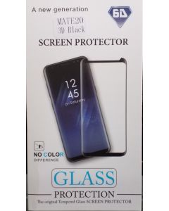 Mate 20 3D Full Glue Tempered Glass - Black