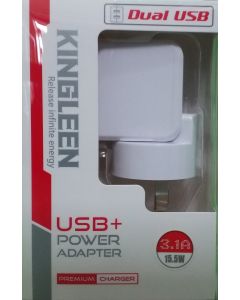 Dual USB Wall Charger 5V3.1A